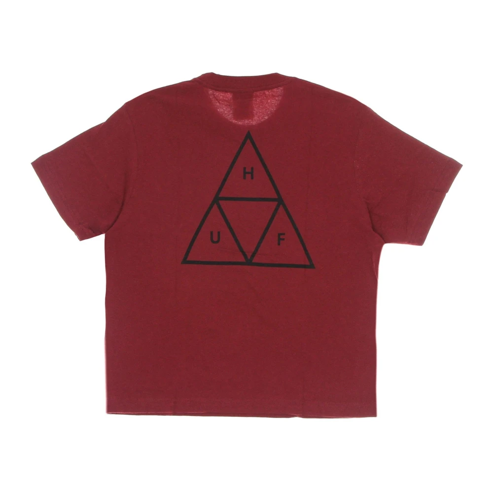 HUF Triangle Relax Tee Bloodstone T-Shirt Red Heren