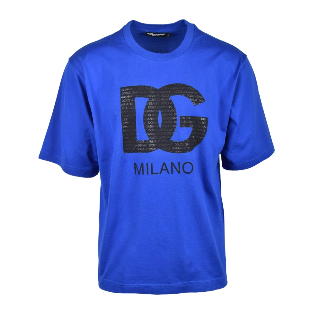 Dolce & Gabbana Tshirt Blue Heren