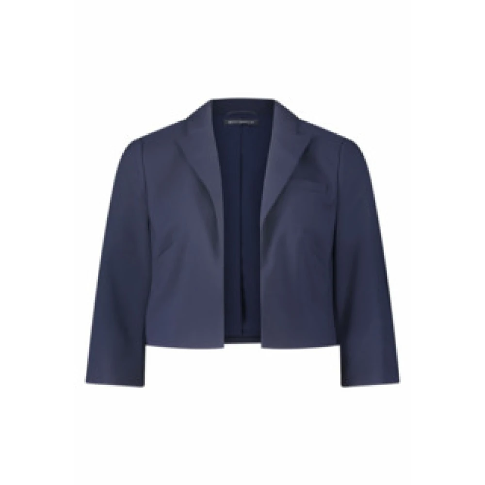 Betty Barclay Korte Blazerjas 3 4 Mouw Blue Dames