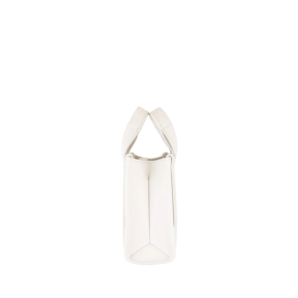 Chloé Witte Woody Mini Tote Tas White Dames