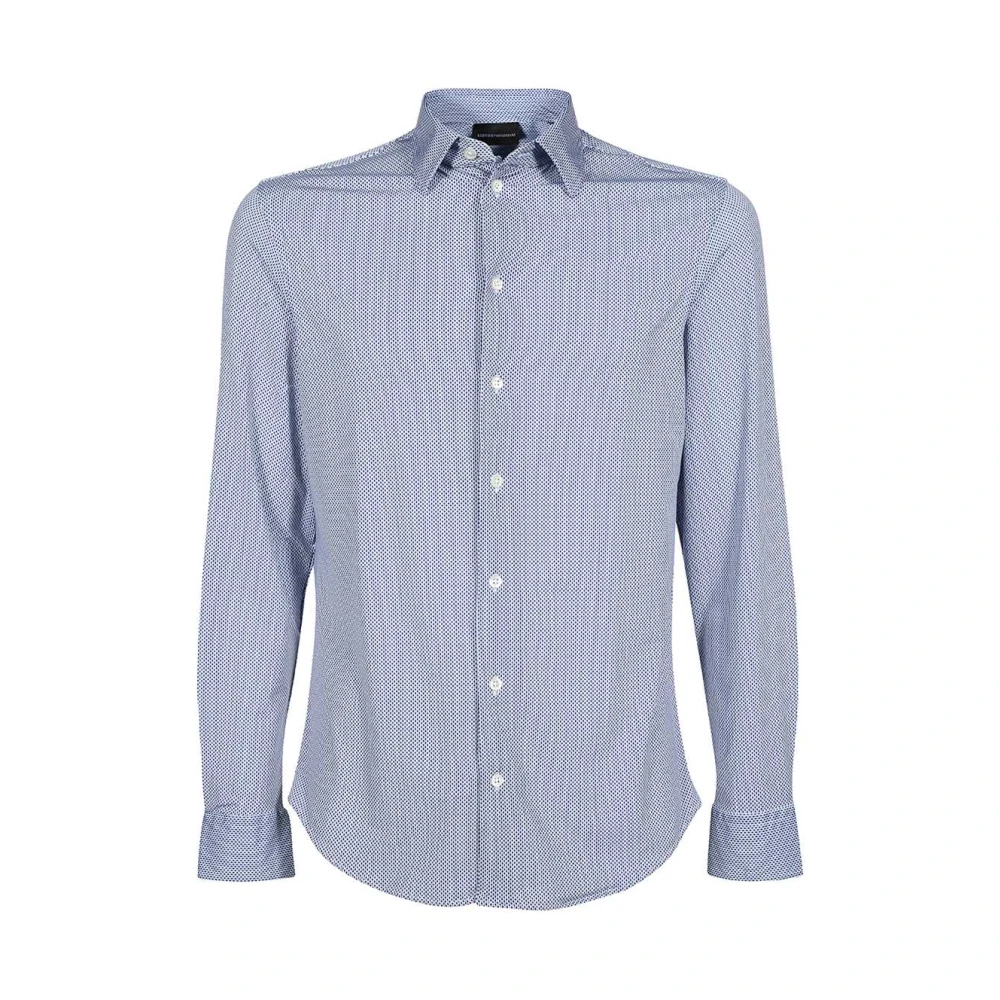 Emporio Armani Gestreept langarmshirt Multicolor Heren