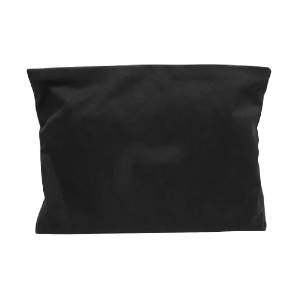 Bottega Veneta Vintage Pre-owned Fabric clutches Black Dames