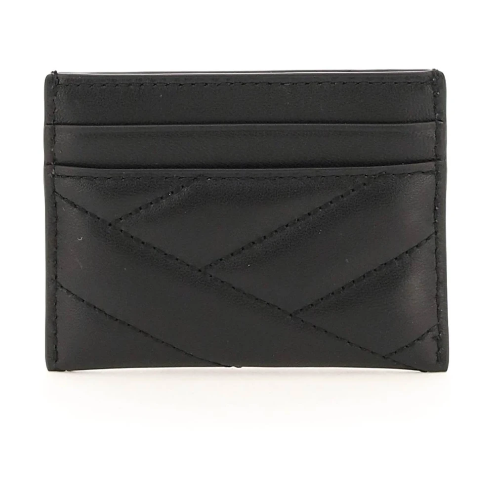 TORY BURCH Chevron Gequilte Kira Pasjeshouder Black Dames
