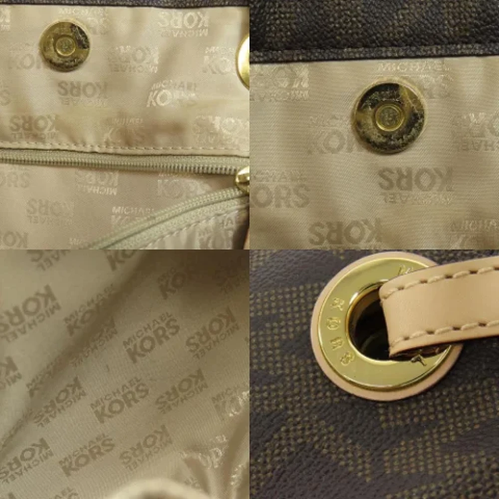 Michael Kors Pre-owned Plastic shoulder-bags Brown Dames