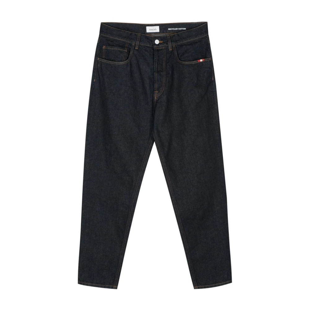 Amish Men's Blue Denim Jeans Straight Leg