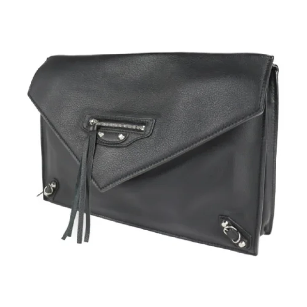 Balenciaga Vintage Pre-owned Fabric balenciaga-bags Black Dames