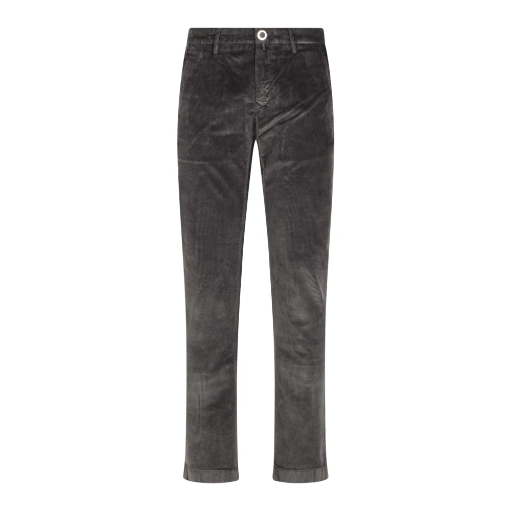 Jacob Cohën Men's Gray Pantalone Slim Fit Bobby