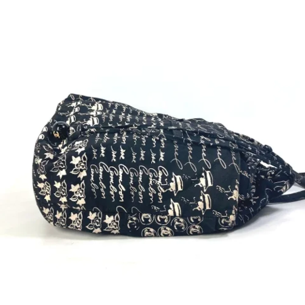 Chanel Vintage Pre-owned Fabric chanel-bags Black Dames