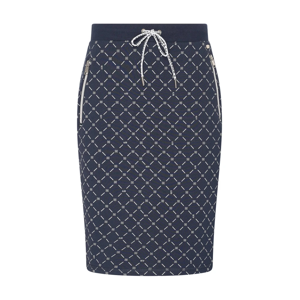 HV Polo Navy Blue Rok Blue Dames