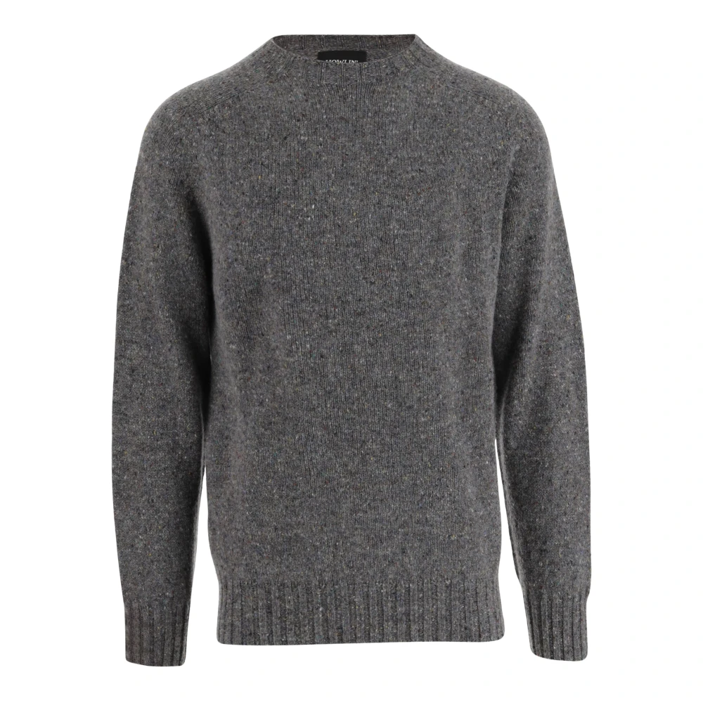 Howlin' Grijze Wol Crew Neck Sweater Gray Heren