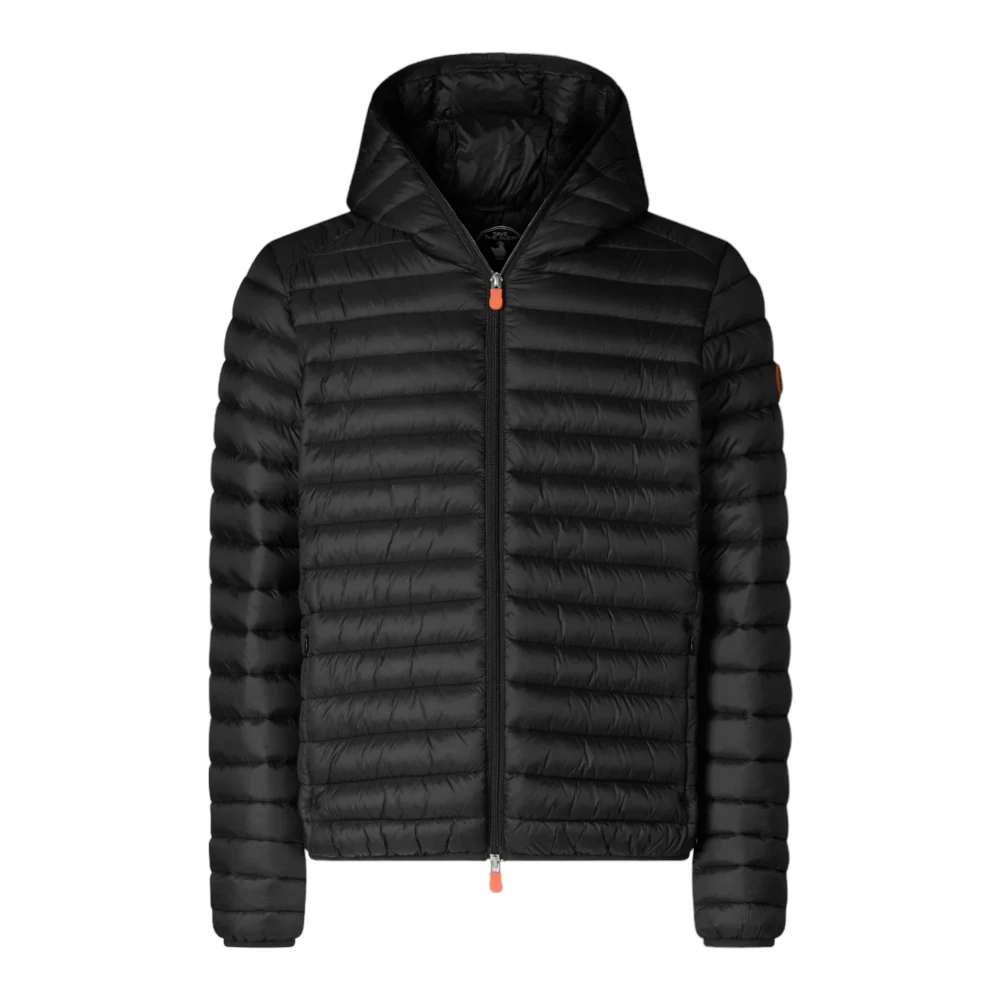 Save The Duck Men's Black Puffer Jacket