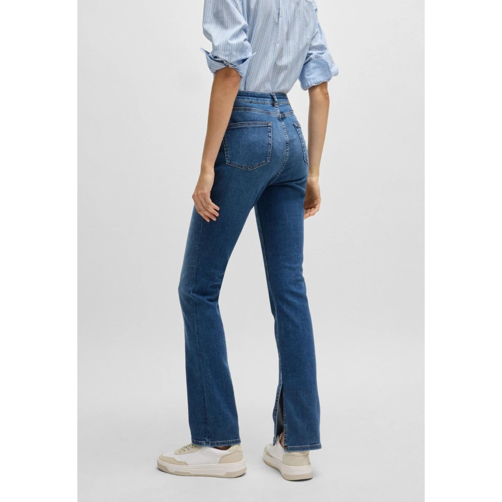 Hugo Boss Dames Roze Jeans Blue Dames