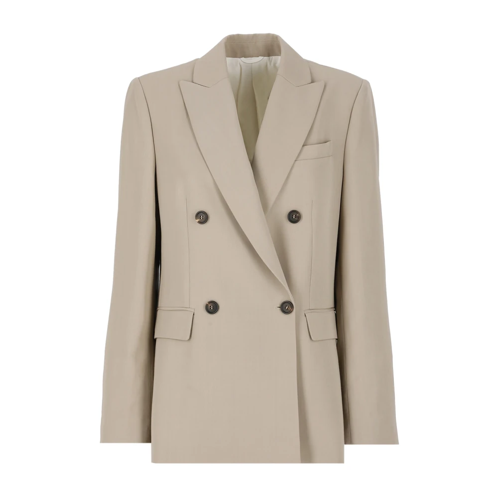 Jackets > Blazers - - Brunello Cucinelli - Modalova