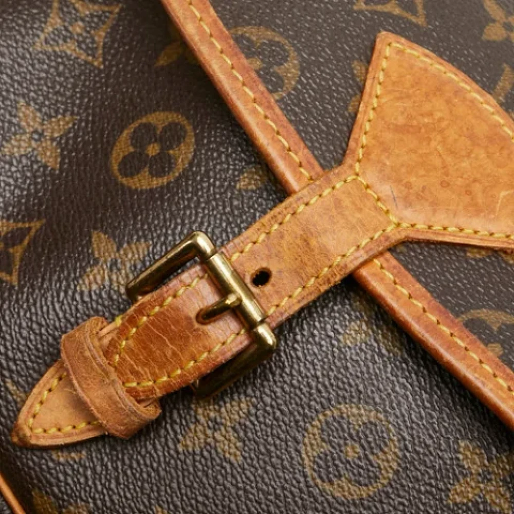 Louis Vuitton Vintage Pre-owned Canvas shoulder-bags Brown Dames