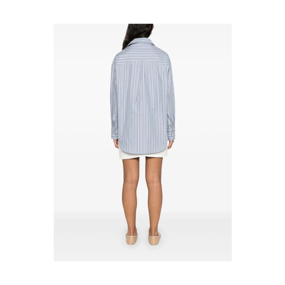 Faithfull the Brand Korenbloemblauwe Button-Up Shirt Multicolor Dames