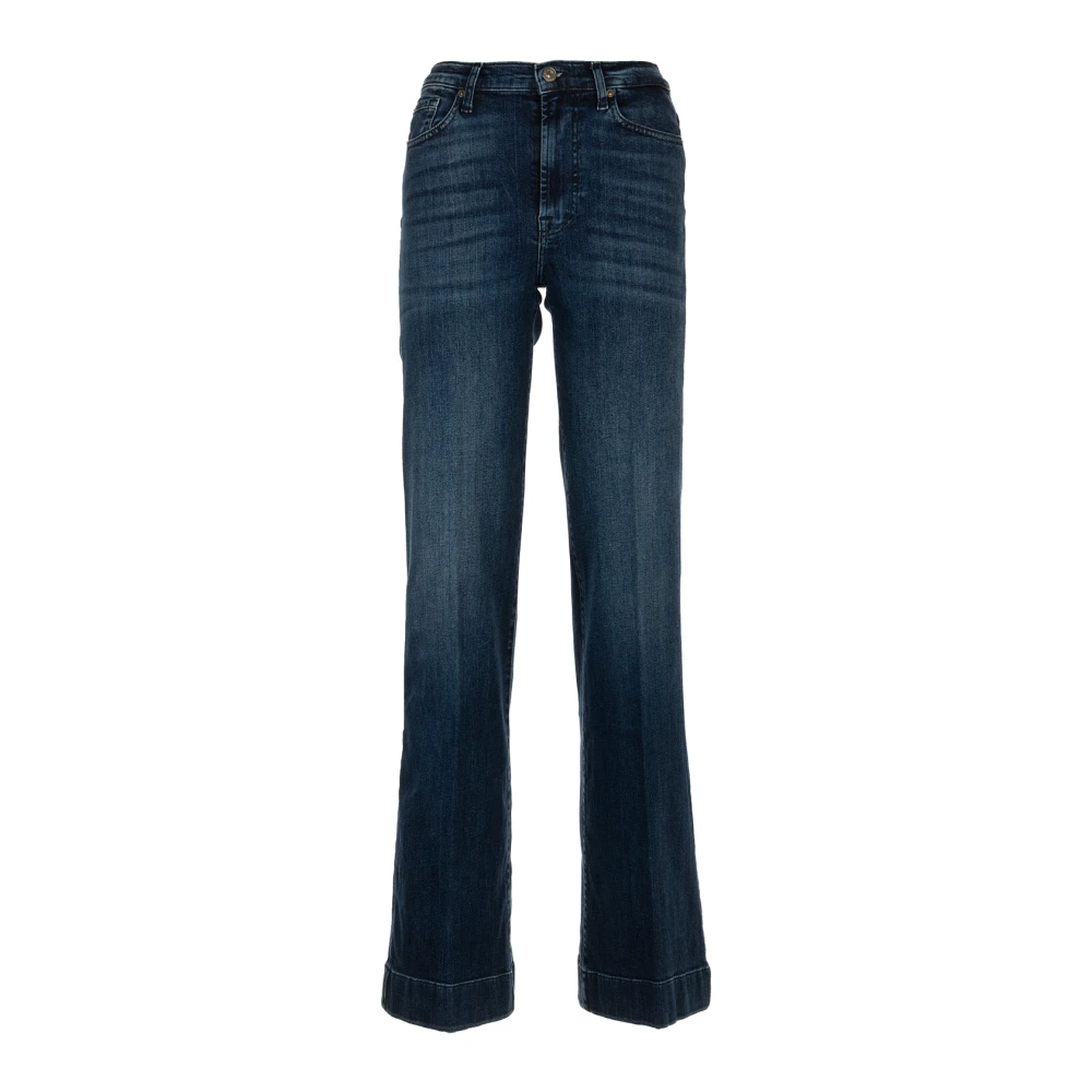 7 For All Mankind Moderne Dojo Soho Donkere Jeans Blue Dames