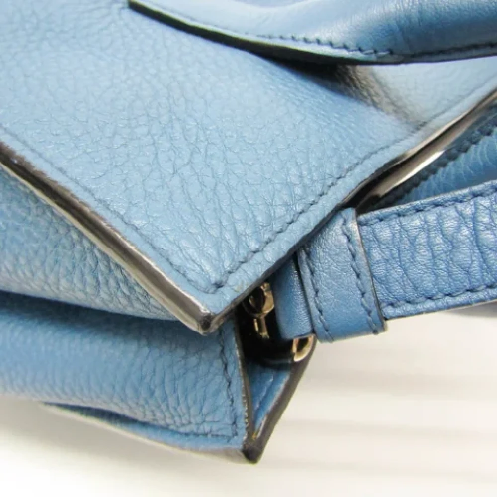 Prada Vintage Pre-owned Fabric prada-bags Blue Dames