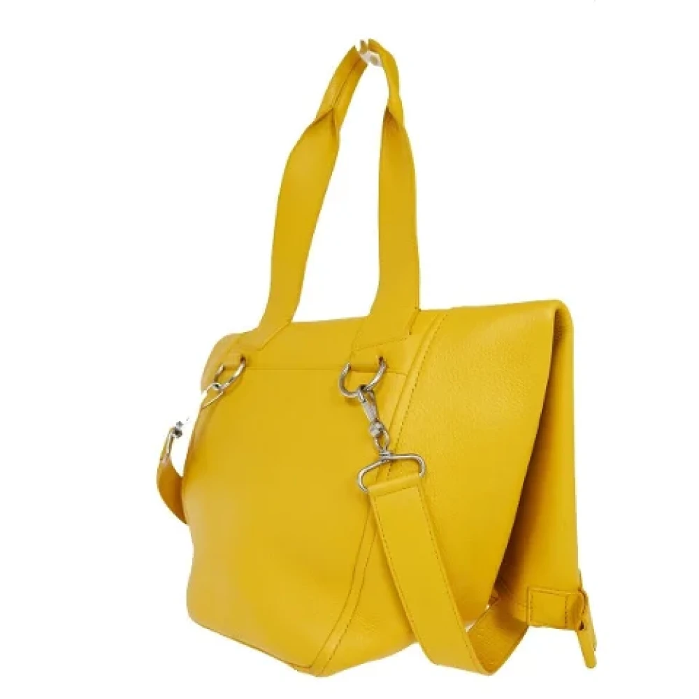 Balenciaga Vintage Pre-owned Leather balenciaga-bags Yellow Dames