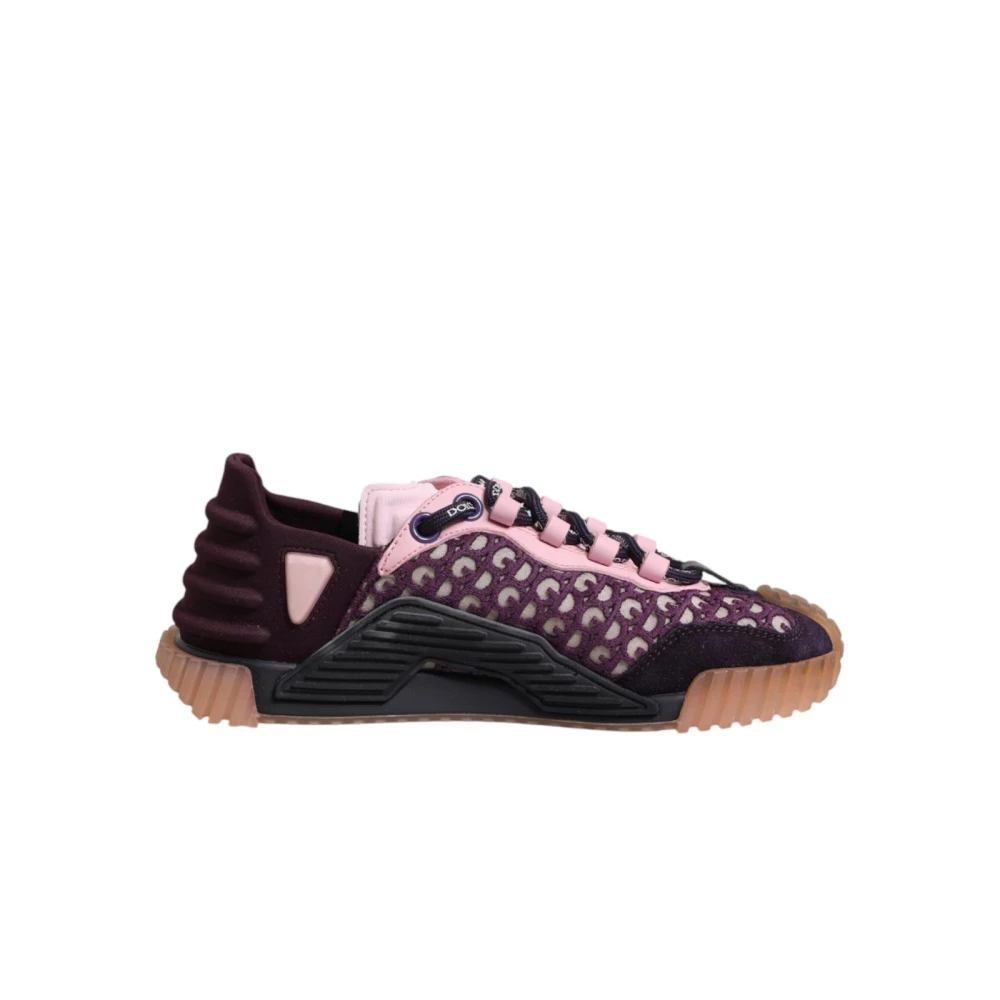 Dolce & Gabbana Women's Multicolor Sneakers, 7 Uk, Logo Low Top Ns1 Trainers