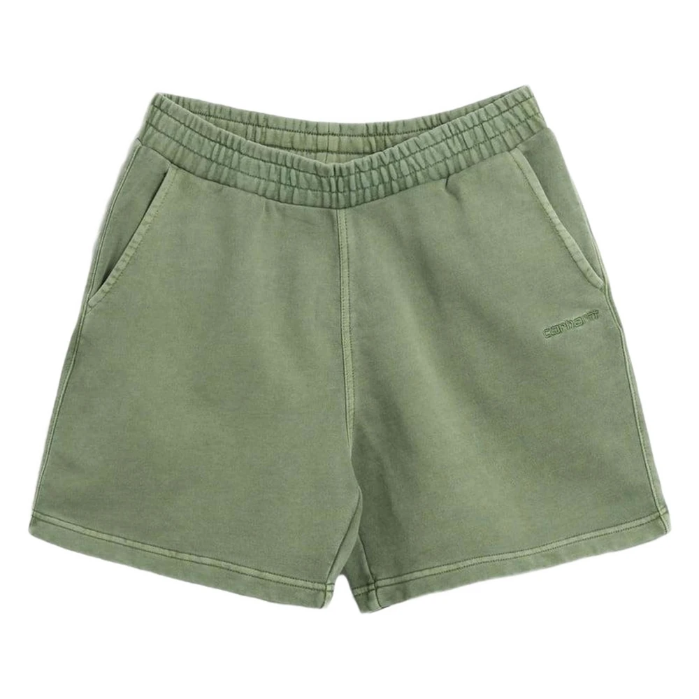 Carhartt WIP Duster Script Shorts Green Dames