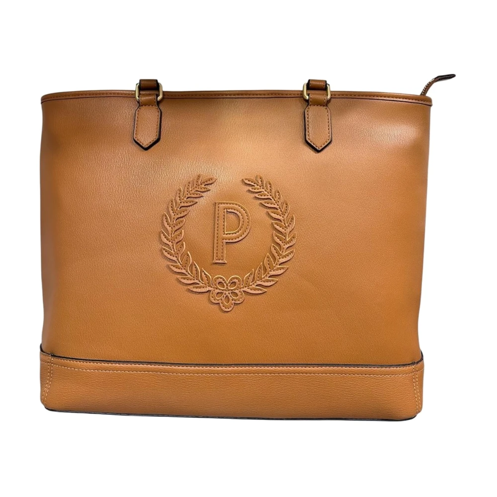Pollini Donna Marrone - Tote Bags - Bags - One Size