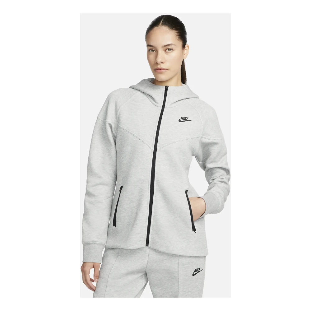 Nike Tech Fleece Trainingspak Dames Grijs Gray Dames