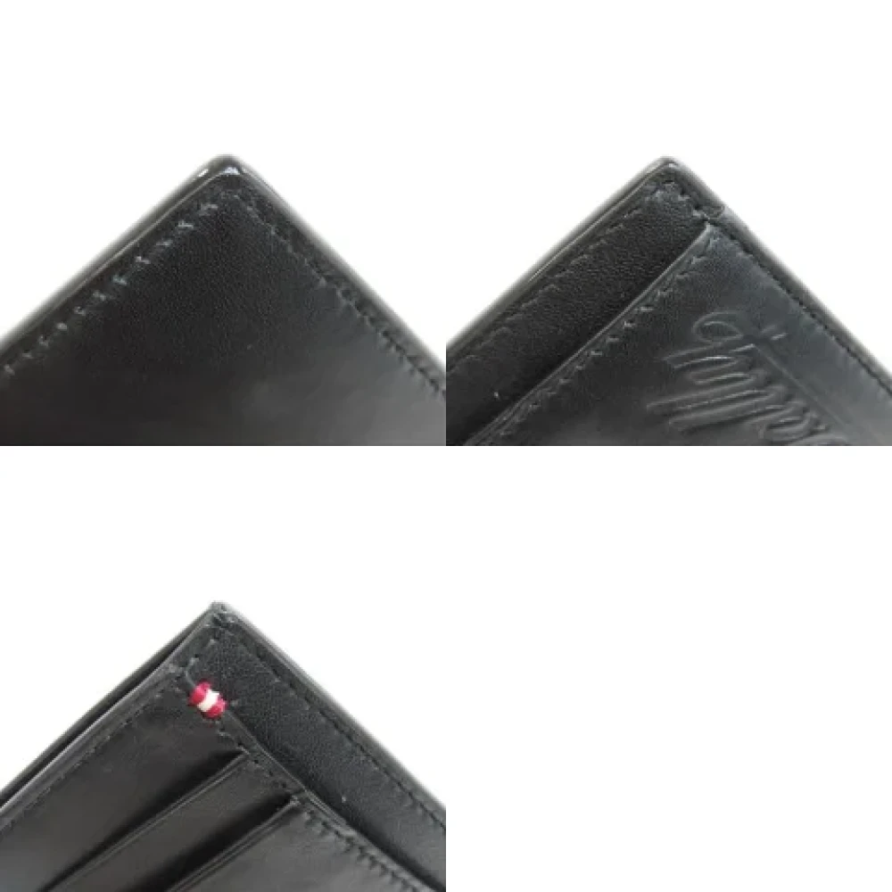 Bally Pre-owned Leather wallets Black Dames