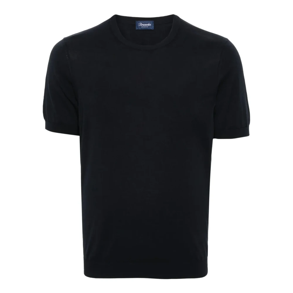 Drumohr - Tops > T-Shirts - Blue - Drumohr - Modalova