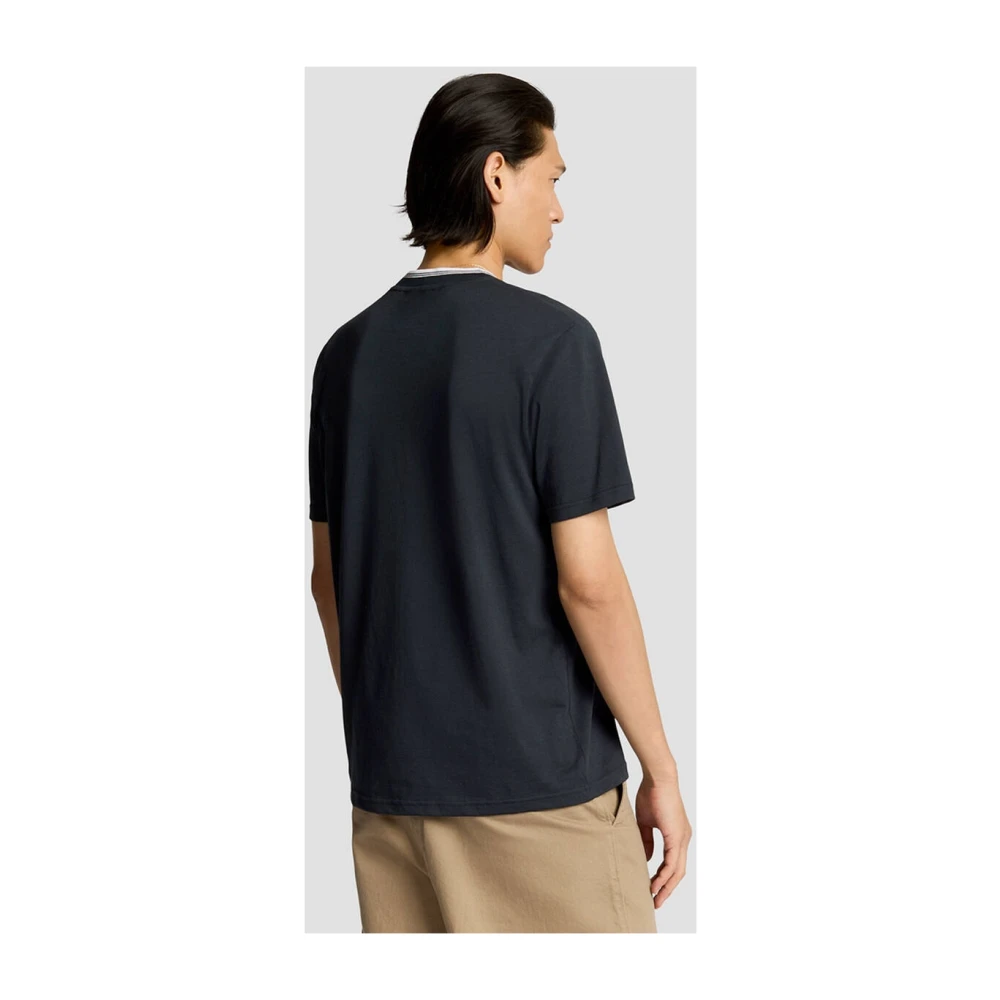Lyle & Scott Korte mouw T-shirt Ts2227Ton Blue Heren