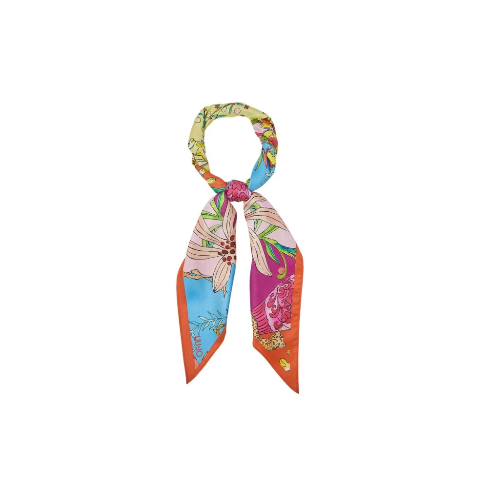 Liu Jo Multicolor Tryckt Foulard