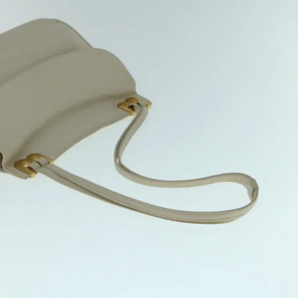 Bally Pre-owned Leather shoulder-bags Beige Dames