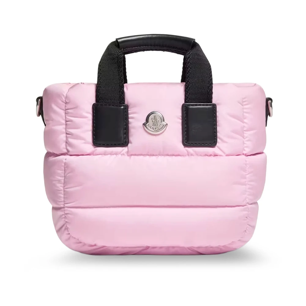 Moncler Pink Micro Caradoc Tote Bag - Female - Handbags - One Size - Bags