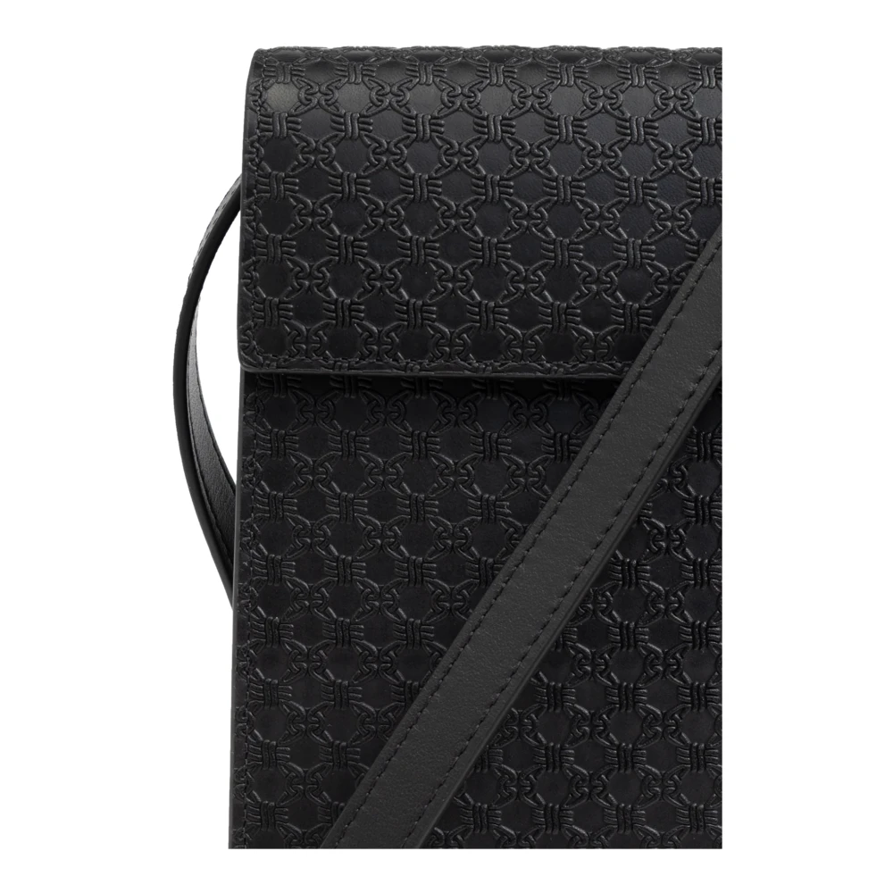 Emporio Armani Schoudertas met logo Black Heren