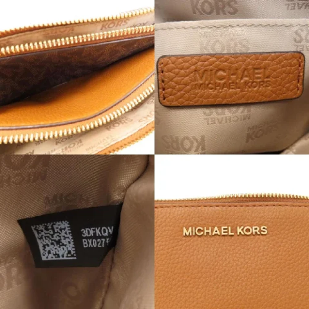 Michael Kors Pre-owned Plastic shoulder-bags Brown Dames
