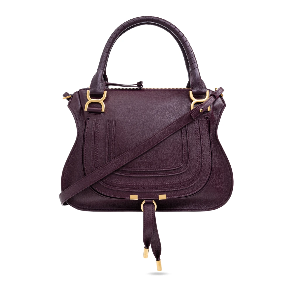 Chloé Middelgrote Schoudertas Purple Dames