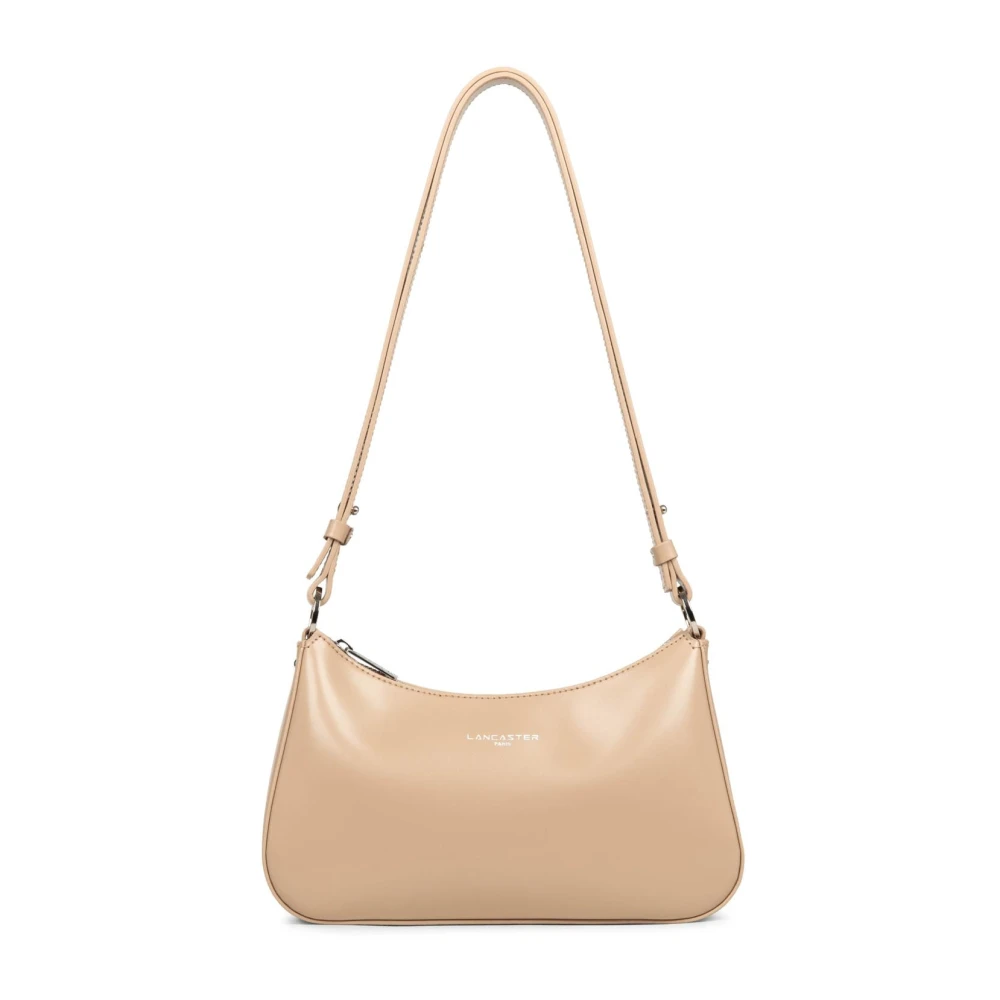Lancaster Beige Shoulder Bags, Female, One Size, Stylish Zippered Crossbody Bag