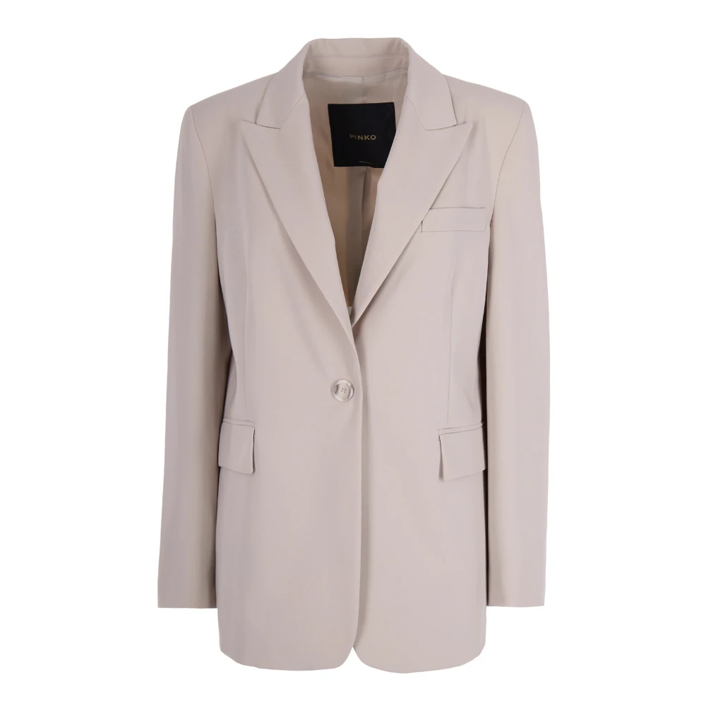 Pinko Women's Beige Blazers - Blazers - Xs - Jackets