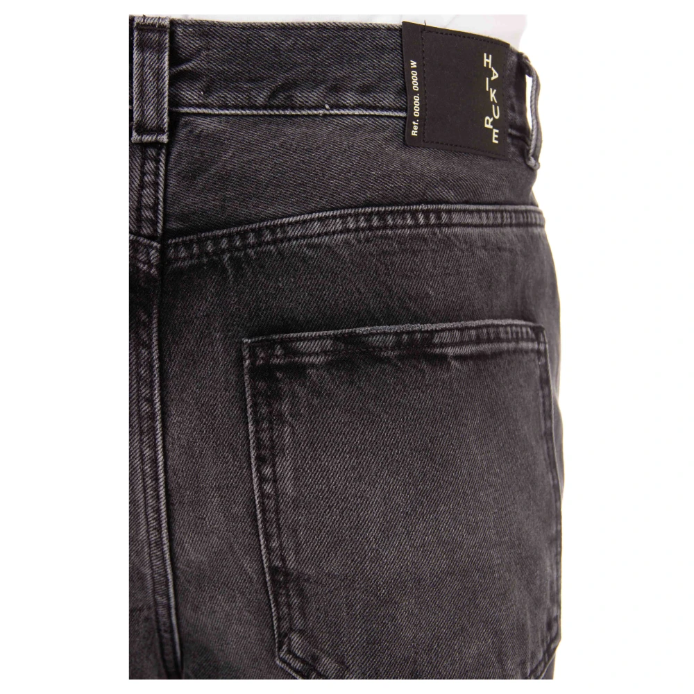 Haikure Winona Over Fit Katoenen Jeans Gray Heren