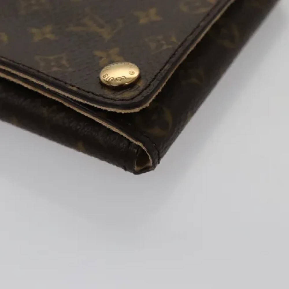 Louis Vuitton Vintage Pre-owned Canvas pouches Brown Dames