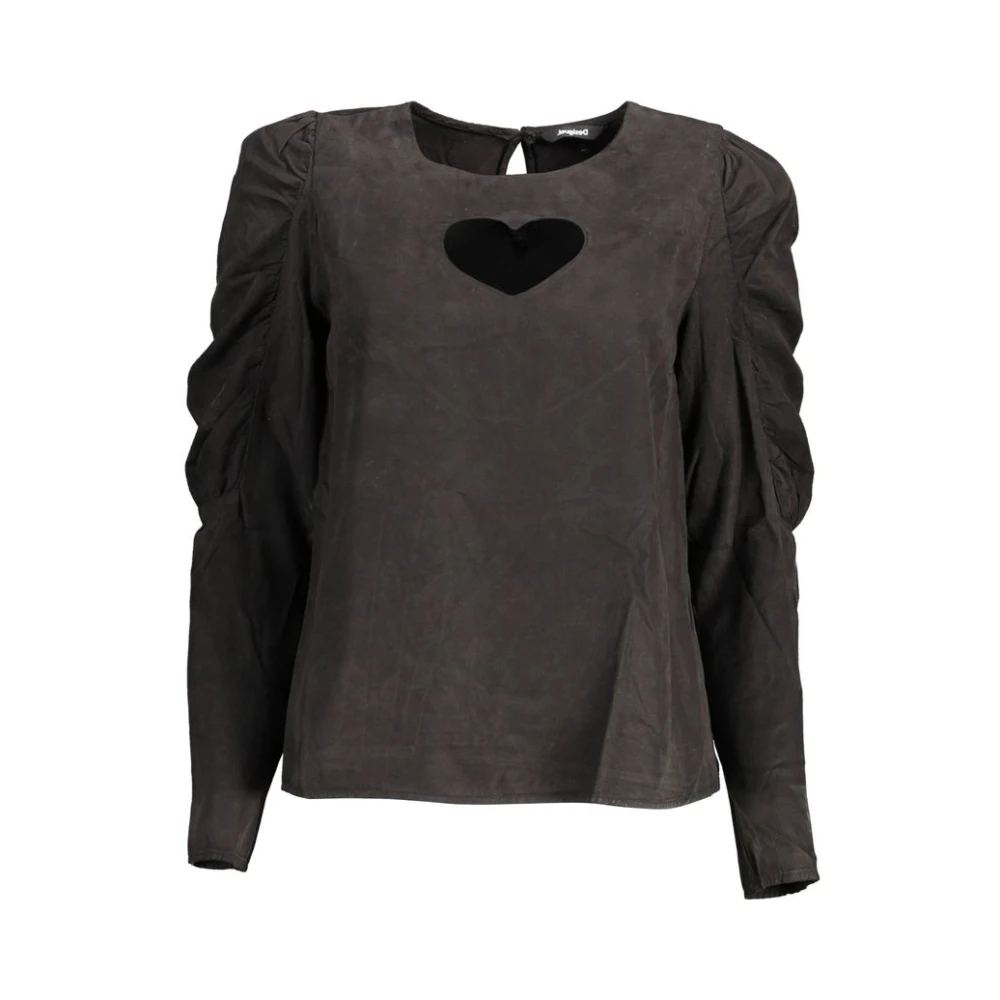 Desigual Women's Black Lyocell Shirt