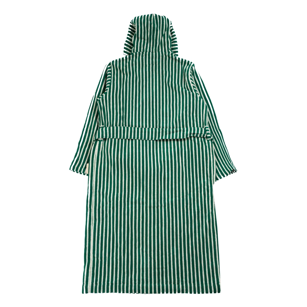 Tekla Badjas met capuchon Green Unisex