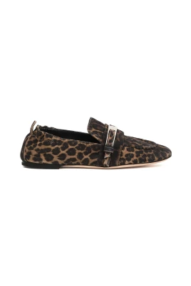 Fläckig Mockasinloafer