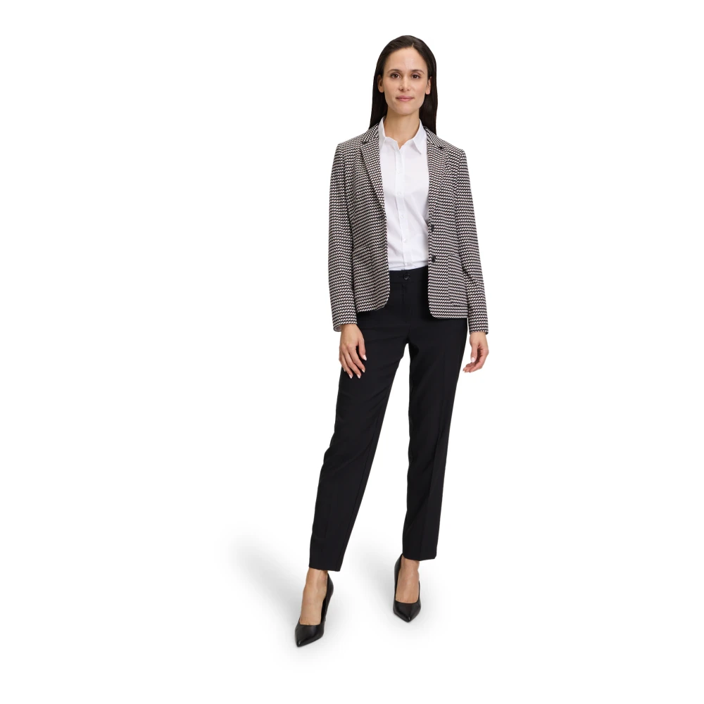 Betty Barclay Stijlvolle Blazer met Lange Mouwen Black Dames