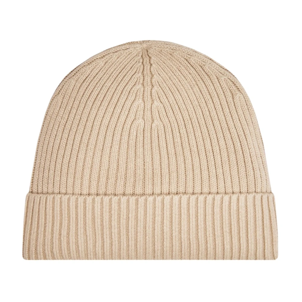 Calvin Klein Luxe Cashmere Katoenen Pet Beige Heren