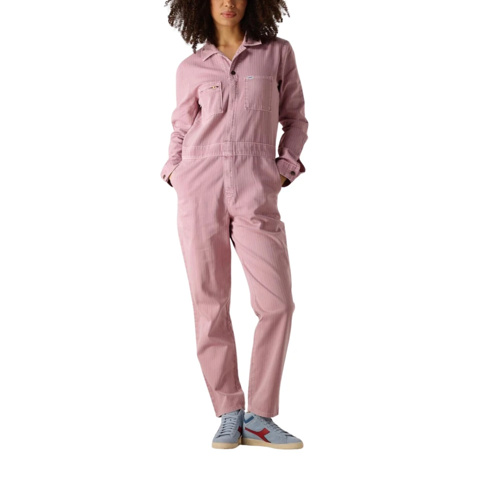 Lee Roze Jumpsuit Unionall Stijl Pink Dames