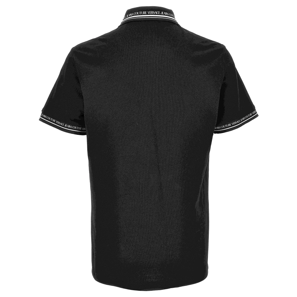 Versace Jeans Couture Stijlvolle T-shirts en Polos Black Heren