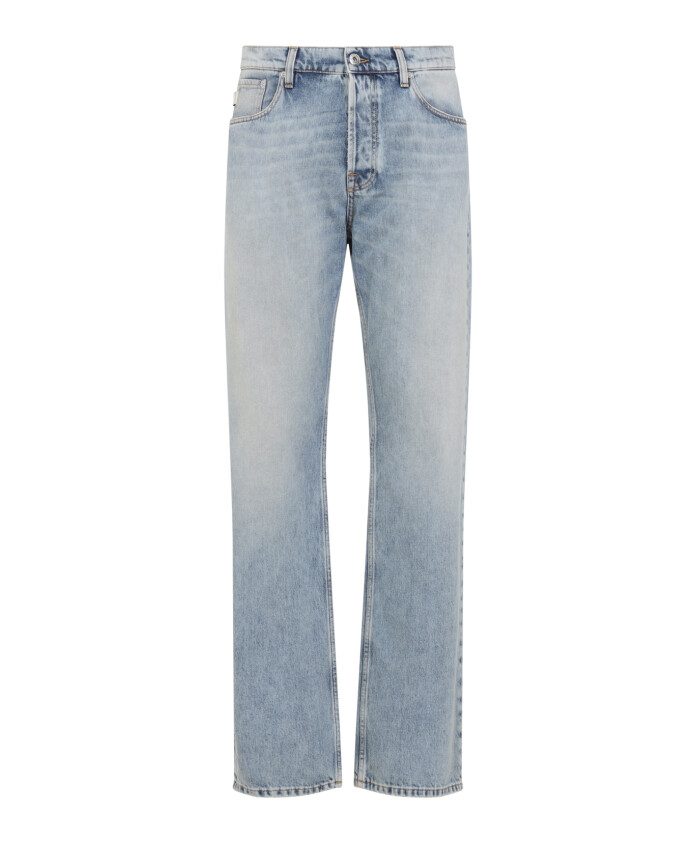 pantalon-bleu-coupe-classique-coton