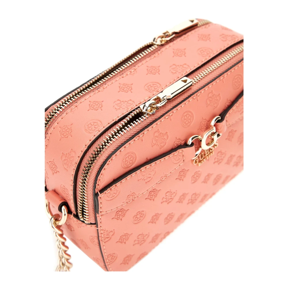 Guess Omkeerbare Koraal Crossbody Tas Pink Dames