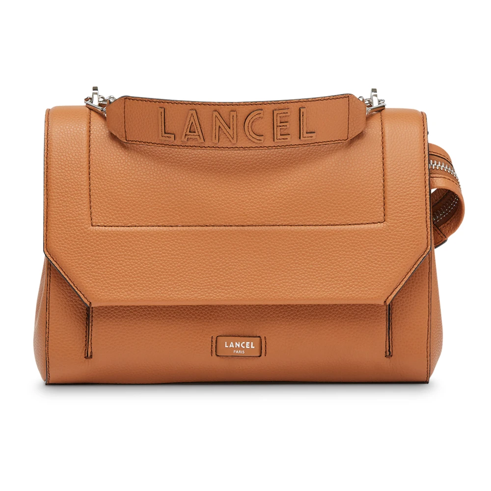 Lancel Chique Ninon Flap Tas Bruin Brown Dames