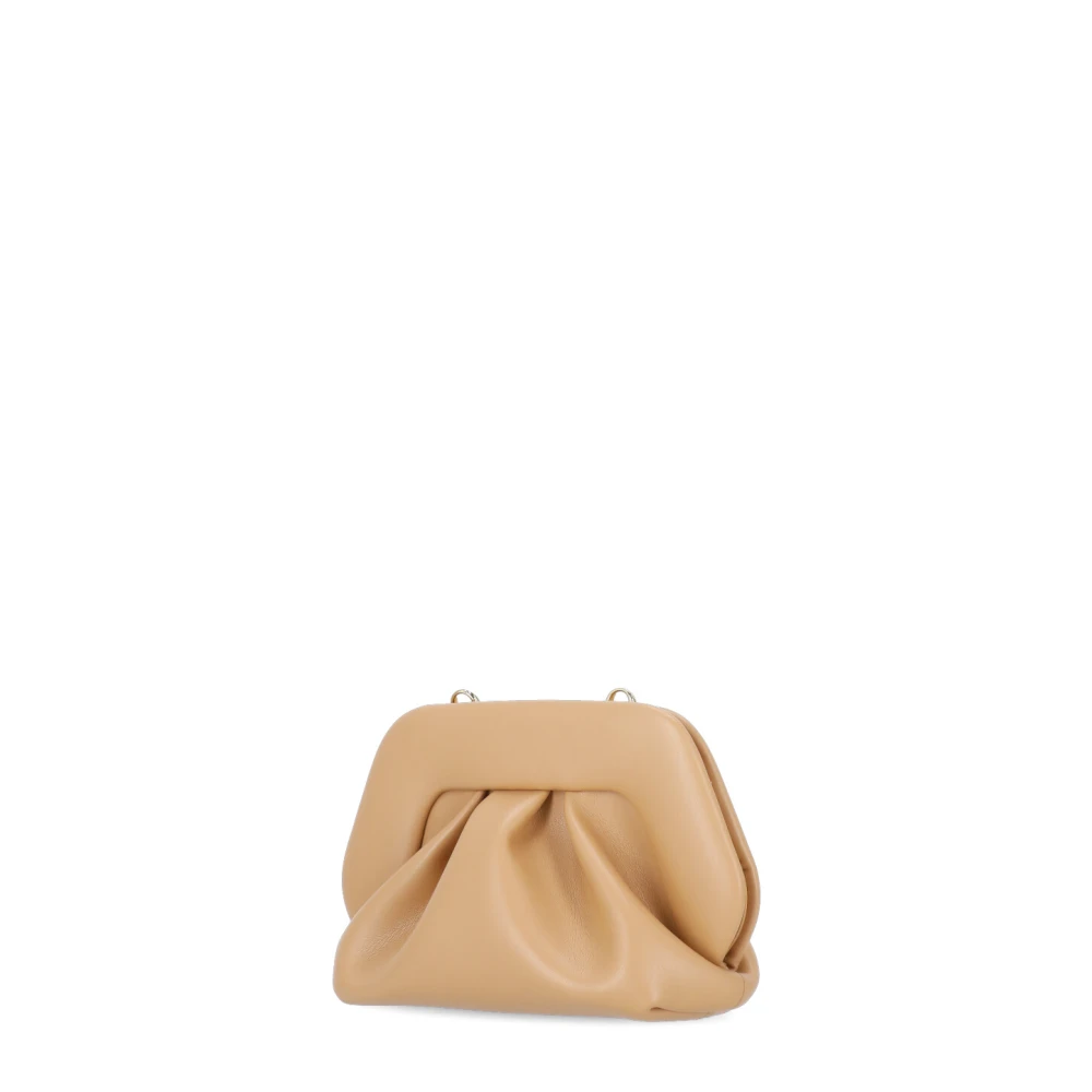 THEMOIRè Bruine vegan lederen clutch tas Brown Dames